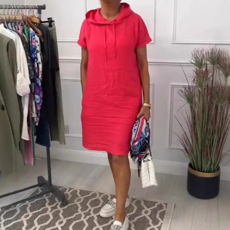 Sommer-Kapuzenkleid