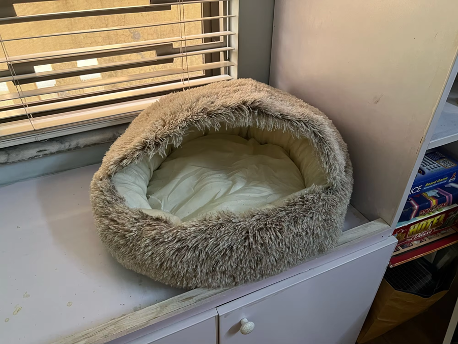 Pehmeä pyöreä lemmikkisänky photo review