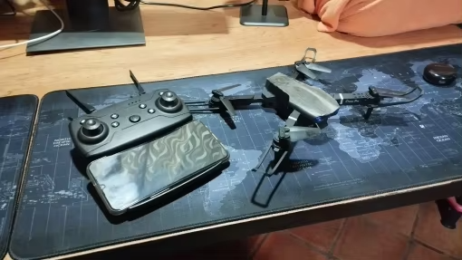 E99 pro drone photo review