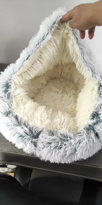 Pehmeä pyöreä lemmikkisänky photo review