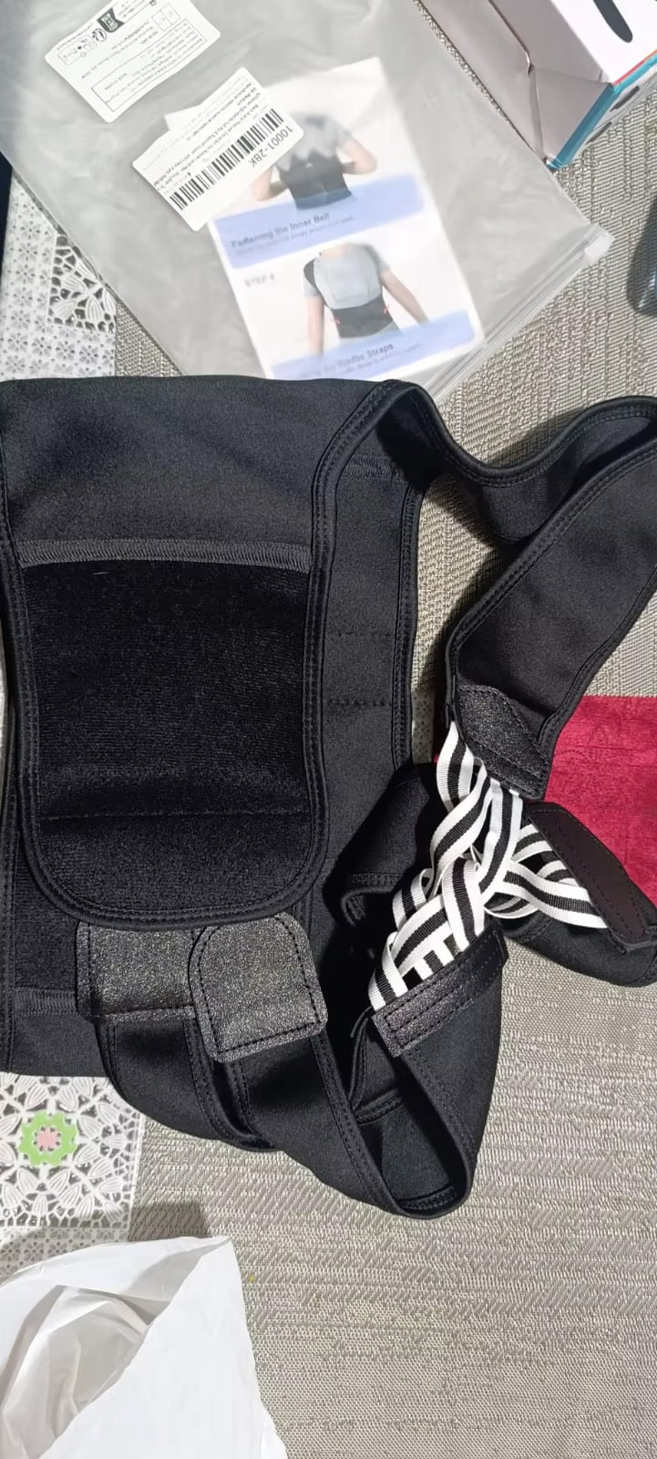 Säädettävä asennon korjausvyö photo review