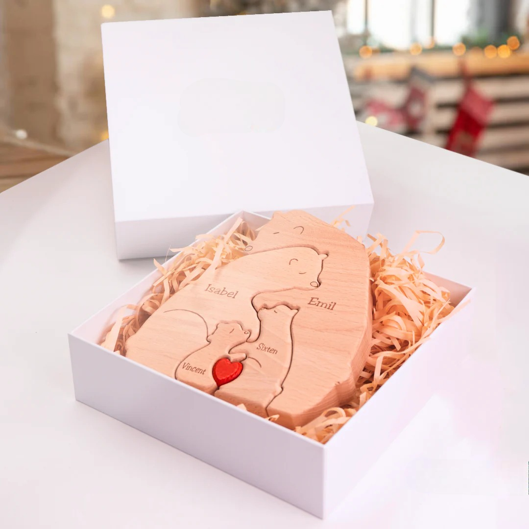 Karhuperhe - henkilökohtainen lahja