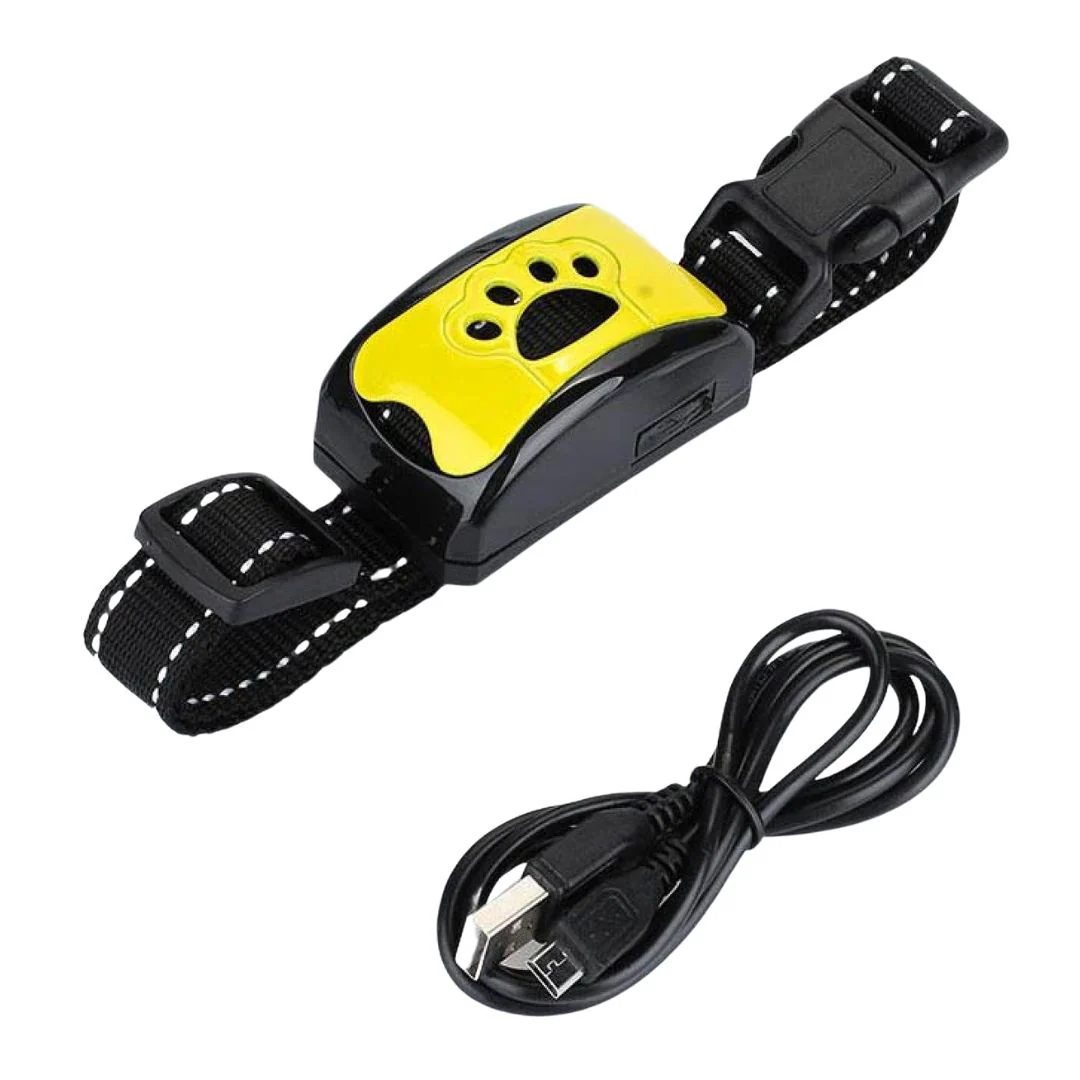 Kjæledyrvennlig anti-bjeffehalsbånd