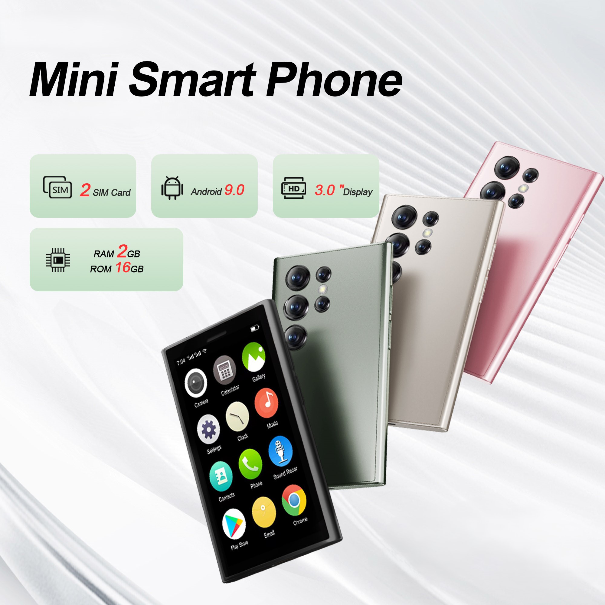Mini S26 smarttelefon