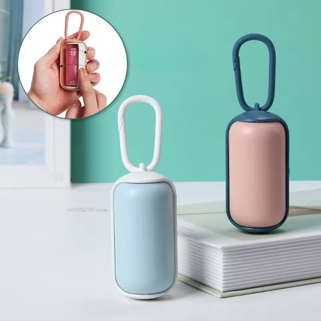 Dispenser for hundebæsjposer (2 stk)