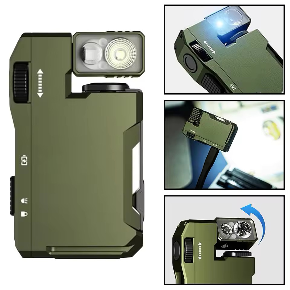 Magnetisk EDC-lommelykt