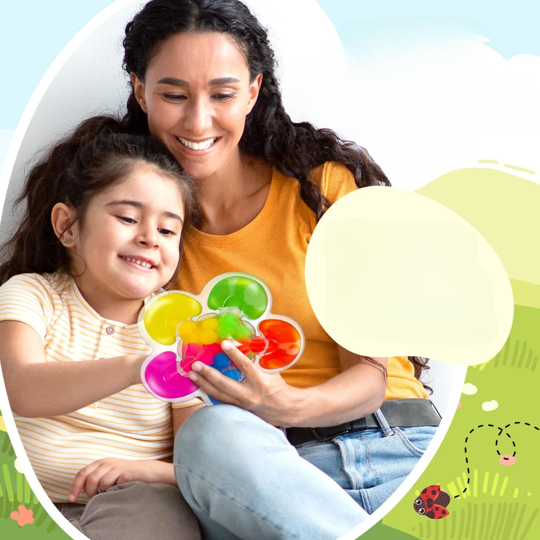 Sanseleketøy for fargesortering