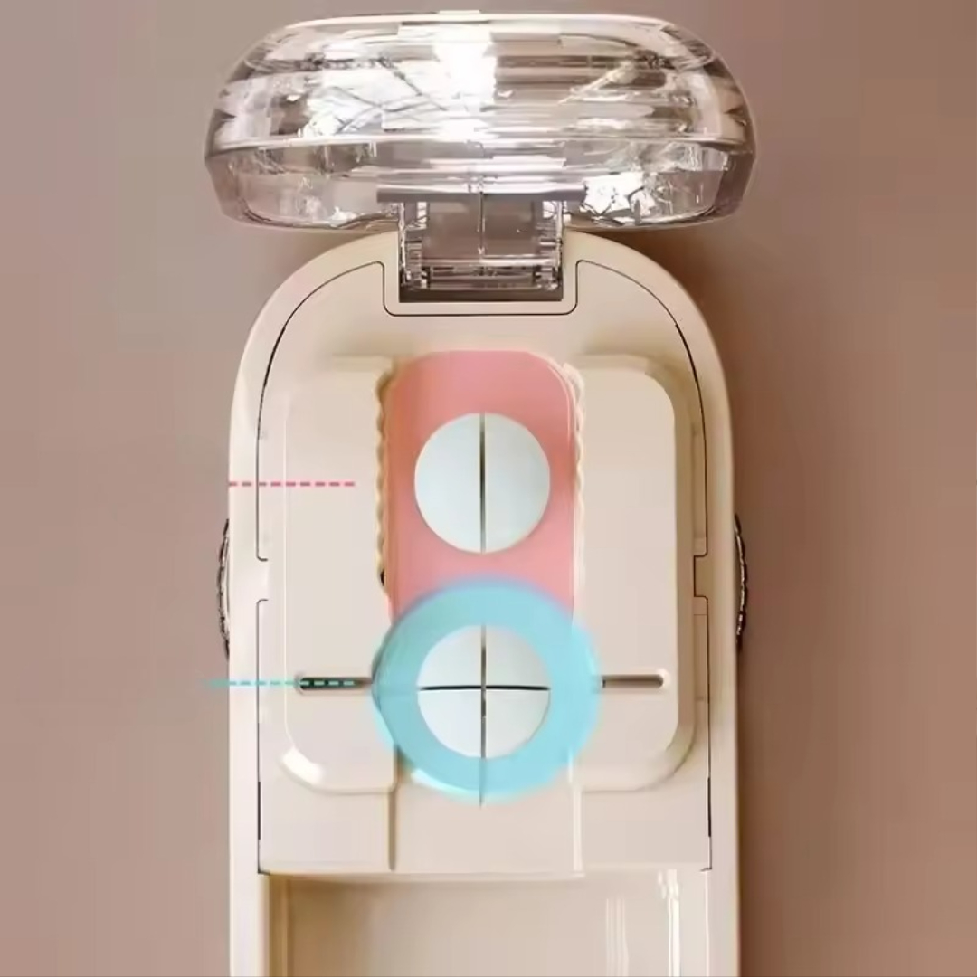 Multifunksjonell pilleskjærer