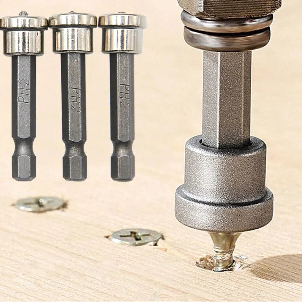 Magnetisk posisjonering av skrutrekkerbits