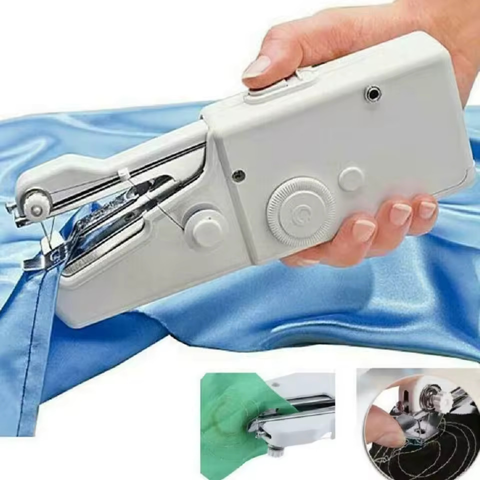 Håndholdt mini elektrisk symaskin