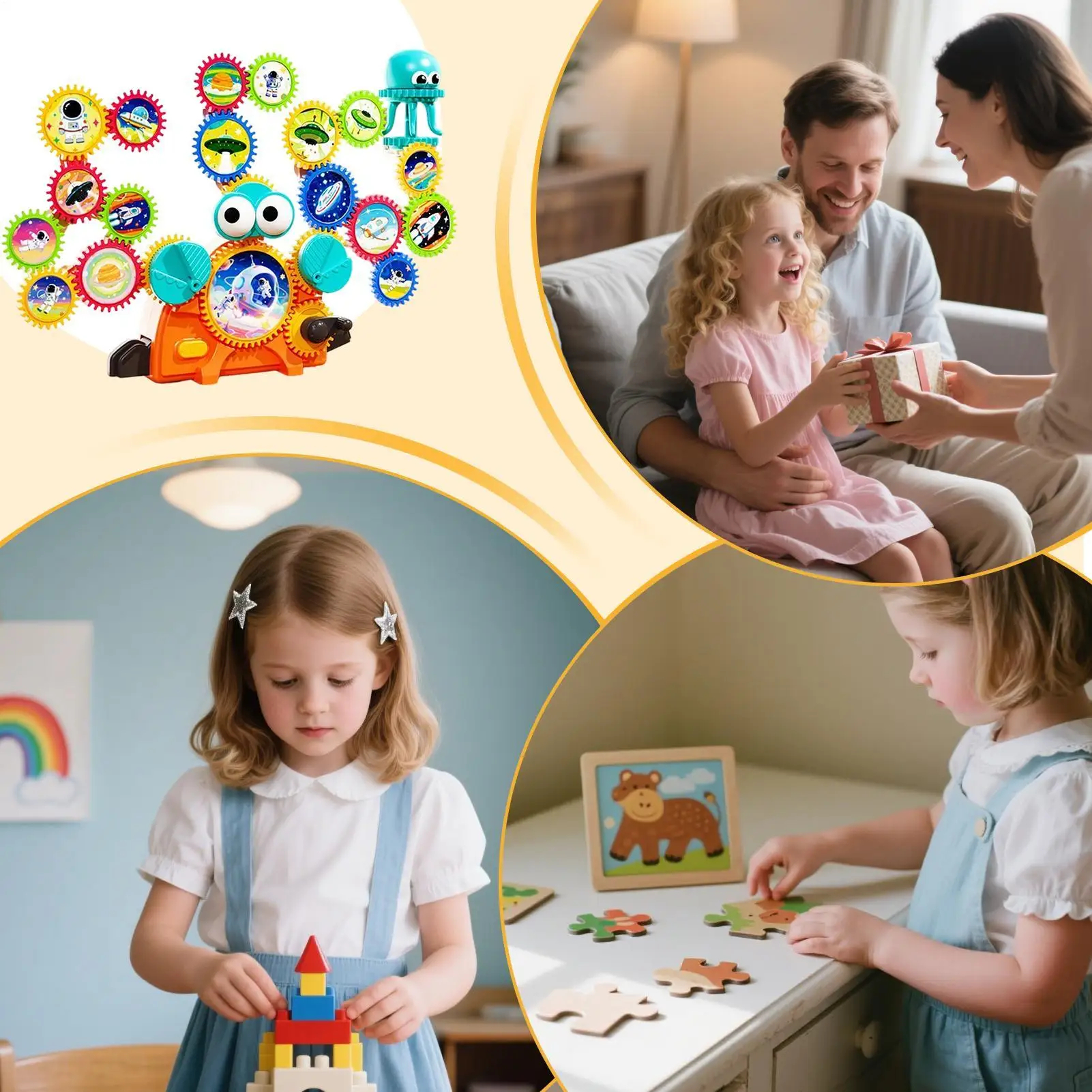 Transforming gear elektrisk byggeleke