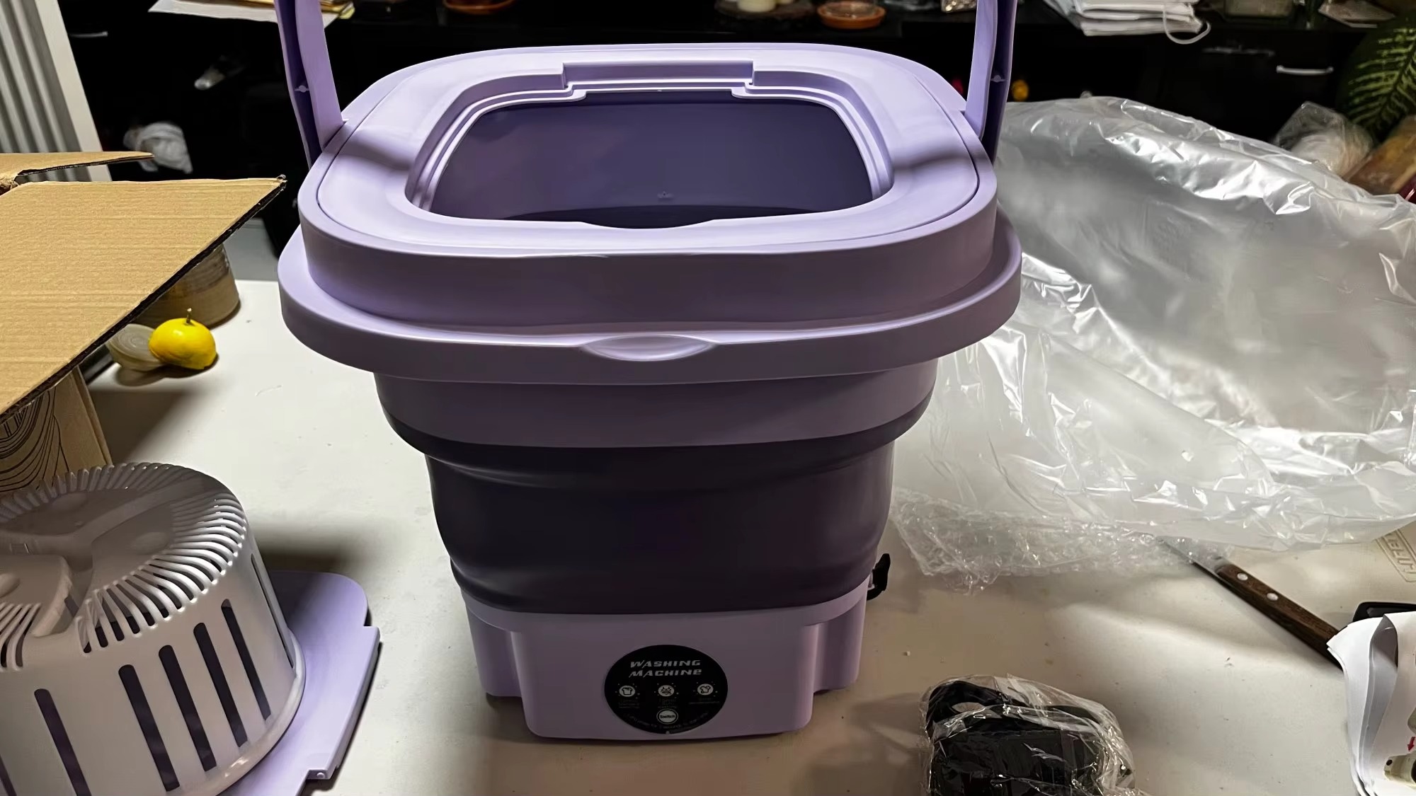 Hopfällbar tvättmaskin photo review