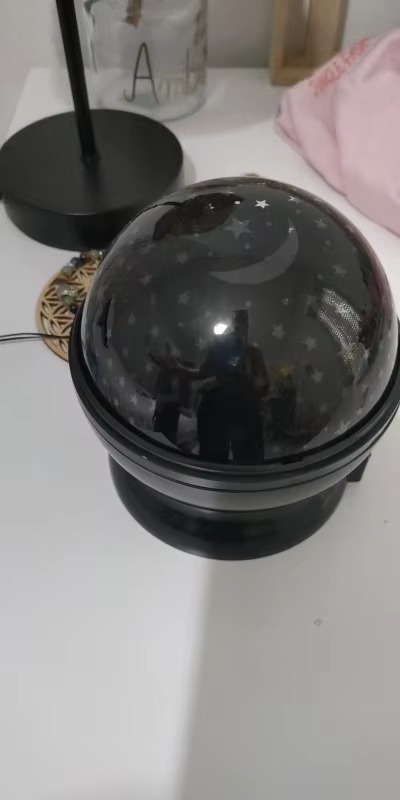 Nattlampa med stjärnprojektor photo review