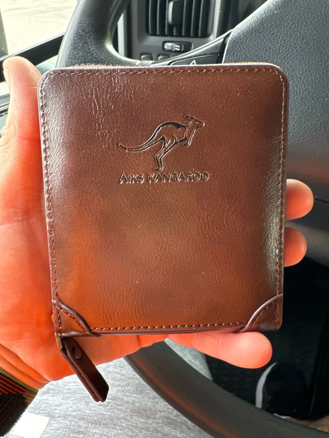 Plånbok i läder photo review