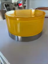 Rund LED-vägglampa photo review