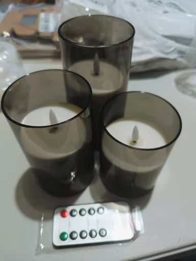 LED-ljus i glas photo review