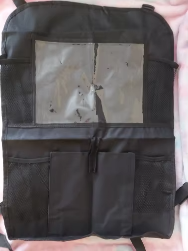 Arrangör för bilens baksäte photo review