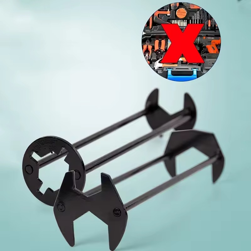 Skruvnyckelsats för diskbänk