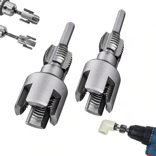 Integrerat gängverktyg för rör