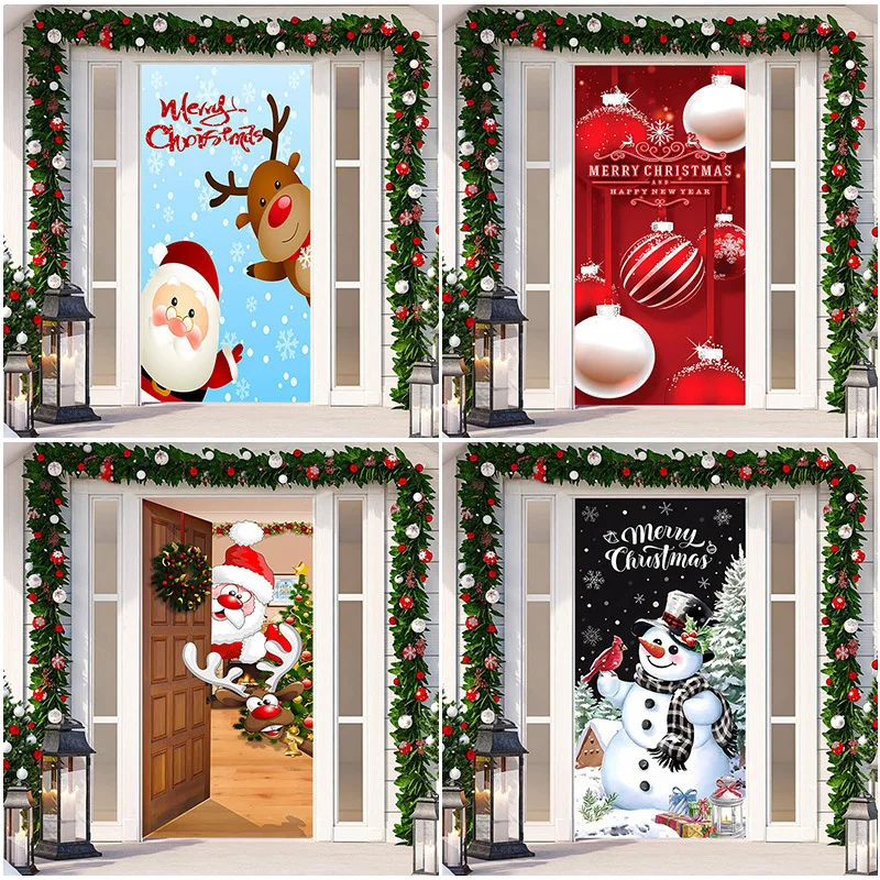 Juldekoration för dörr