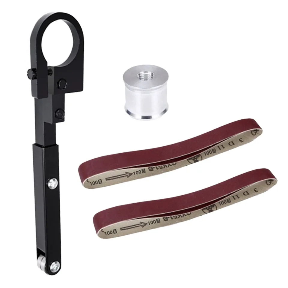 Vinkelslipning av sandbandsmaskin