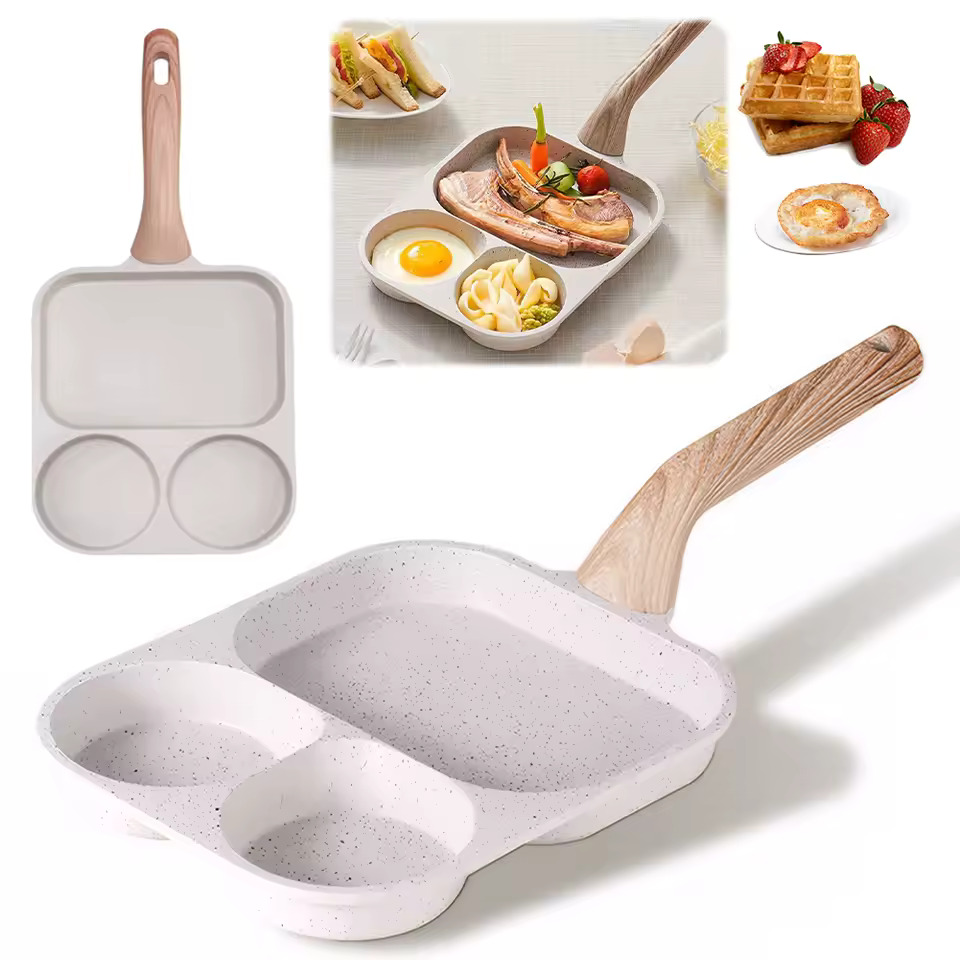 3-i-1 non-stick stekpanna