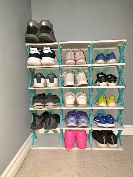 Shoe rack storage photo review