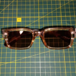 Retro square sunglasses photo review