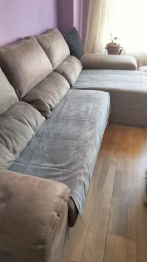 Chenille sofa cover photo review