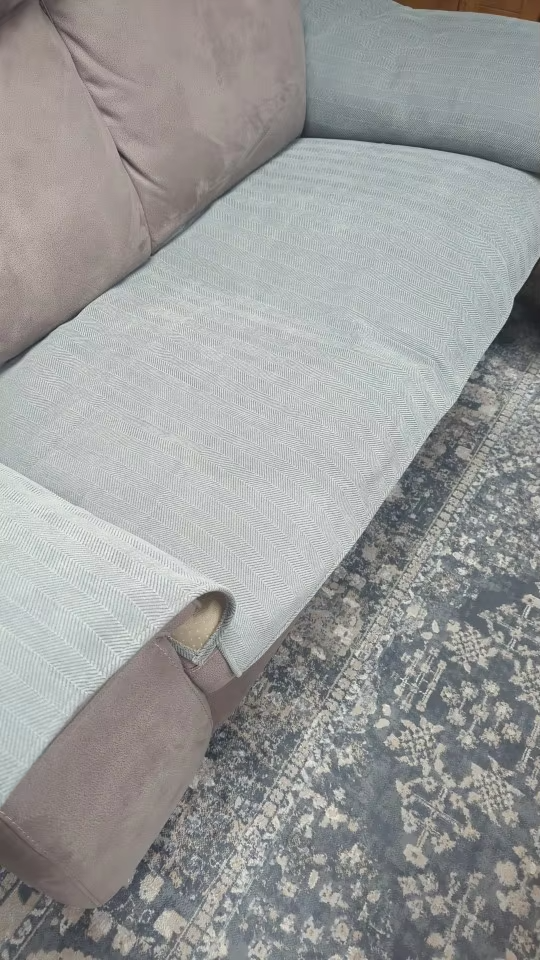 Chenille sofa cover photo review