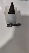 Firewood splitting drill bit photo review