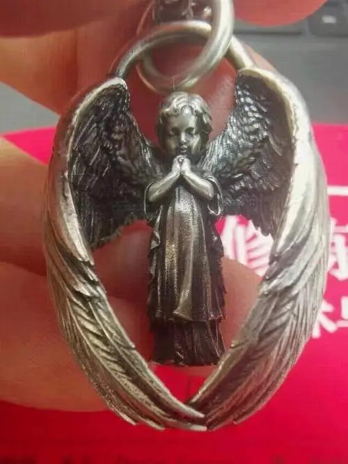 Angel wings necklace photo review