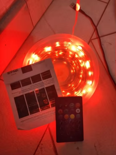 RGB LED string lights (5 m) photo review