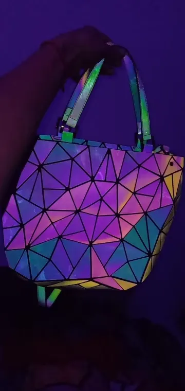 Luminous tote bag photo review