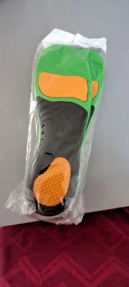Orthopedic arch insoles photo review