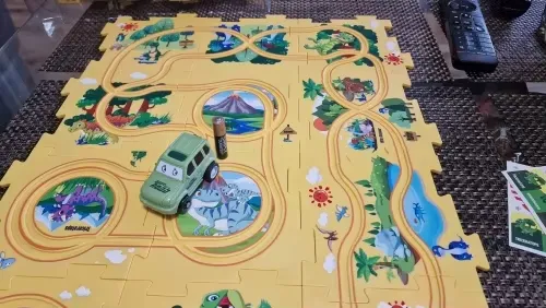 Car puzzle toys photo review