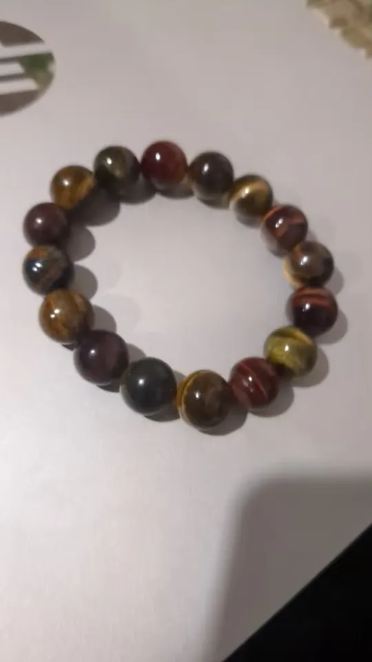 Tiger eye bracelet photo review