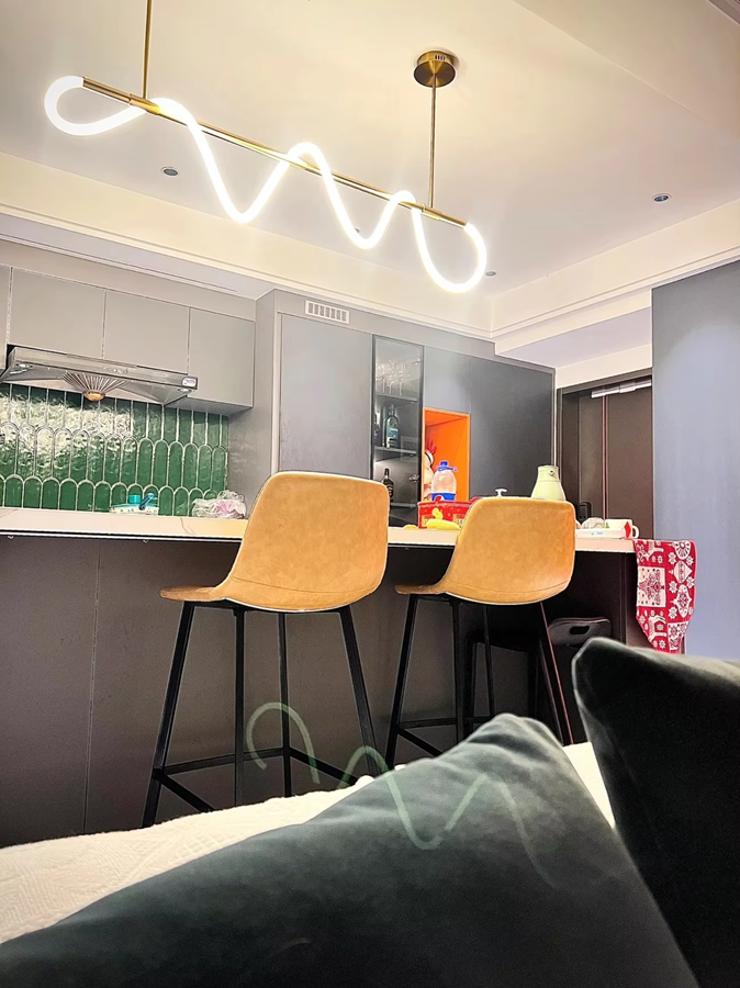 LED pendant light photo review