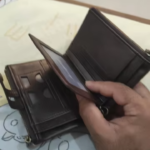 Triple fold wallet photo review