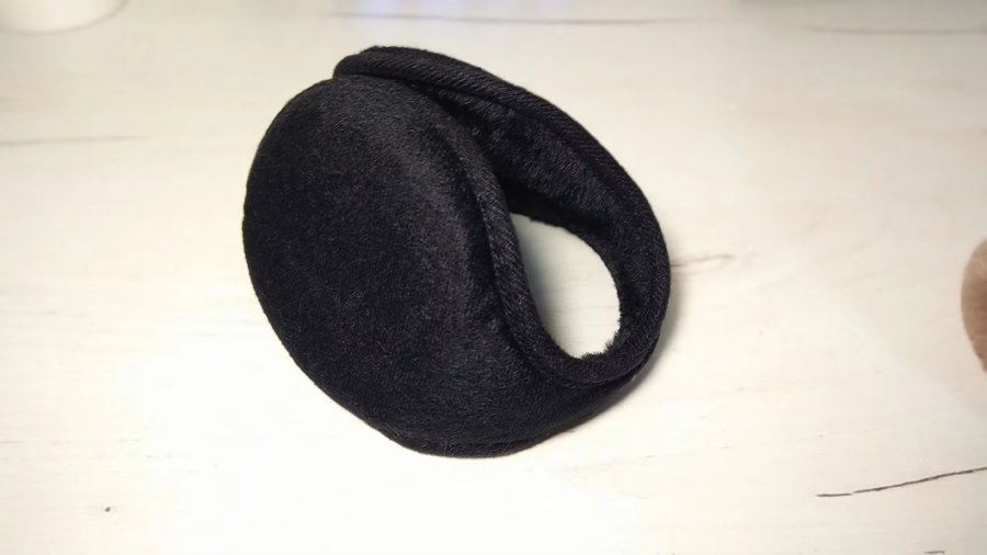 Velvet winter earmuffs photo review
