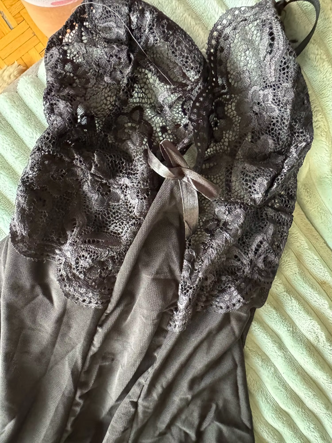 Crotchless lingerie photo review