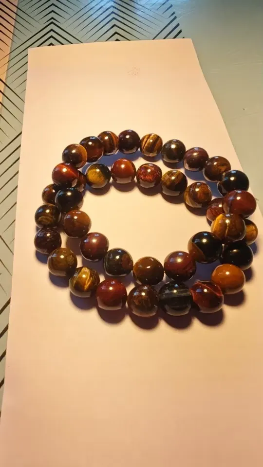 Tiger eye bracelet photo review