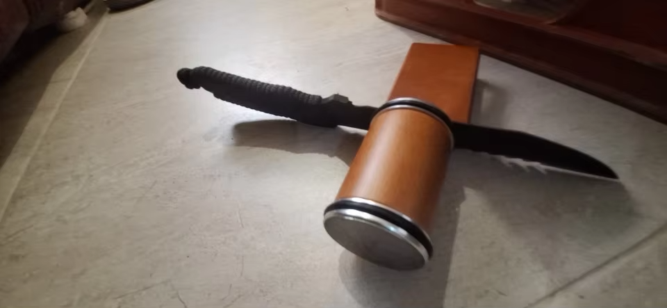 Knife sharpener kit photo review