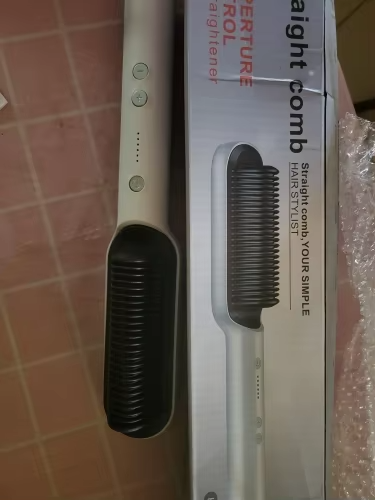 Hair straightening comb photo review