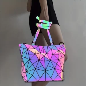 Luminous tote bag