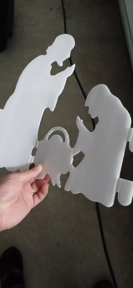 Outdoor nativity set photo review