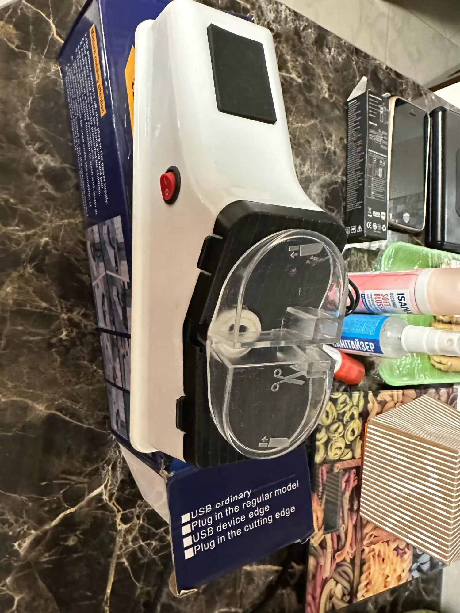 Electric knife sharpener photo review