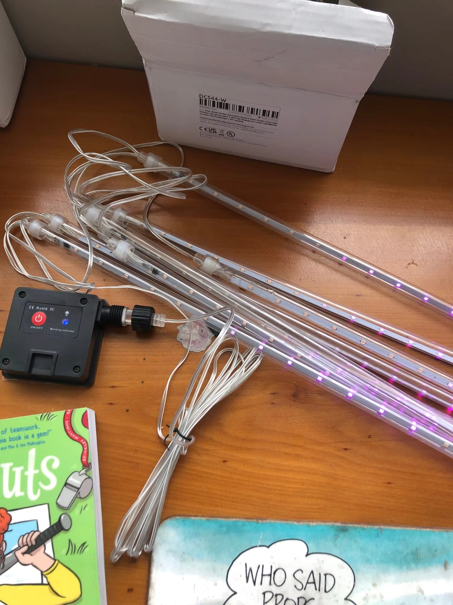 Meteor shower lights photo review