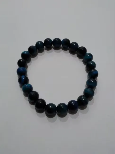 Blue tiger eyes bracelet photo review