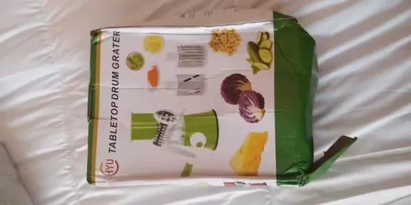 Rotary vegetable grater photo review